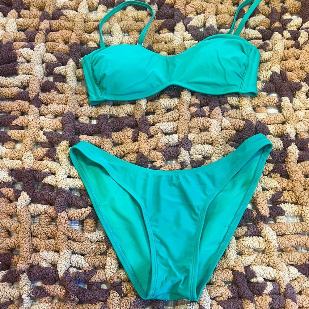 Wild Fable Teal Bikini Set